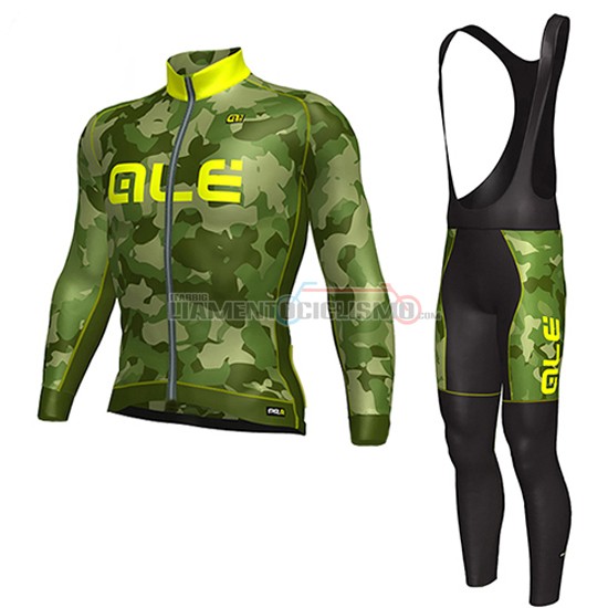 Abbigliamento Ciclismo ALE ML 2016 giallo e verde