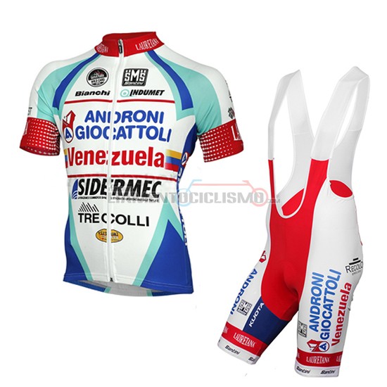 Abbigliamento Ciclismo Androni Giocattoli 2014 bianco