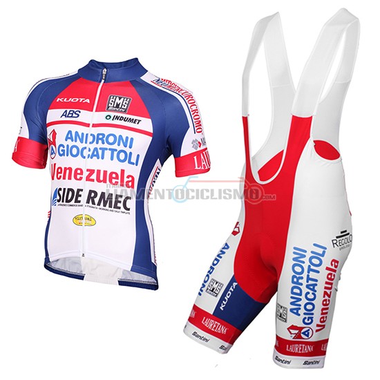 Abbigliamento Ciclismo Androni Giocattoli 2015 bianco