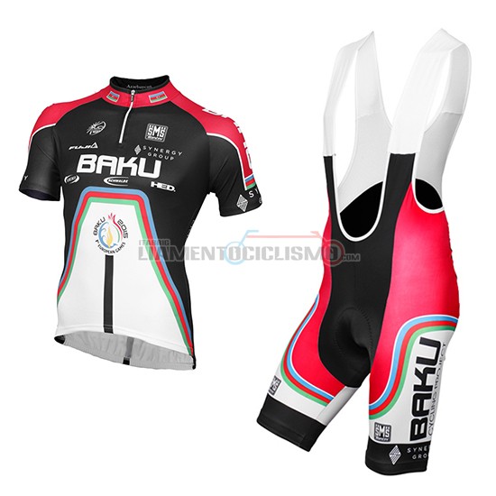 Abbigliamento Ciclismo Baku 2017 nero e bianco