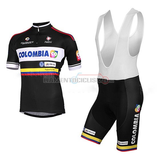 Abbigliamento Ciclismo Colombia 2014 nero