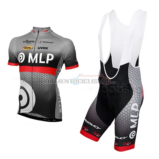 Abbigliamento Ciclismo MLP Team Bergstrasse 2013 grigio