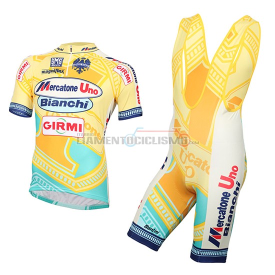 Abbigliamento Ciclismo Mercatone Uno 2016 giallo