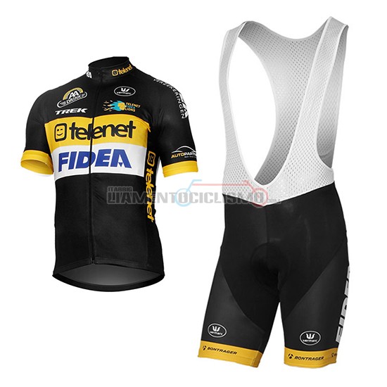 Abbigliamento Ciclismo Telenet Fidea Lions 2017 nero