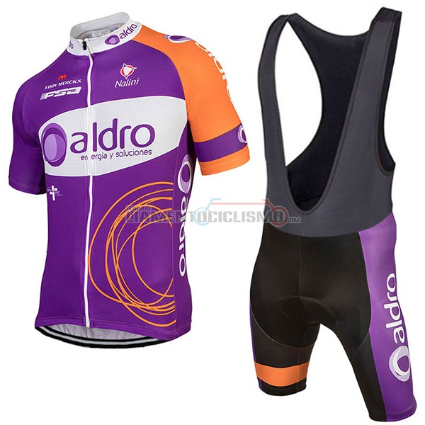 Abbigliamento Ciclismo Aldro viola