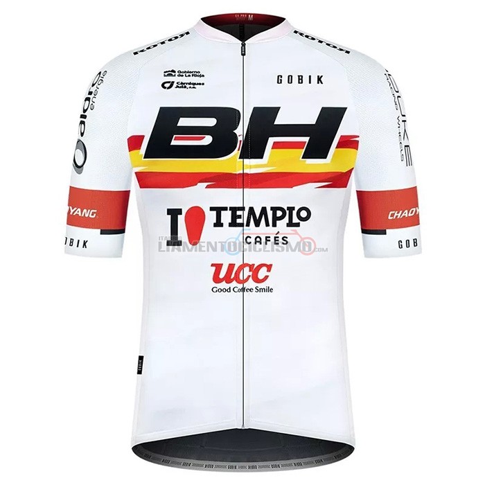 Abbigliamento Ciclismo BH Templo Manica Corta 2021 Bianco