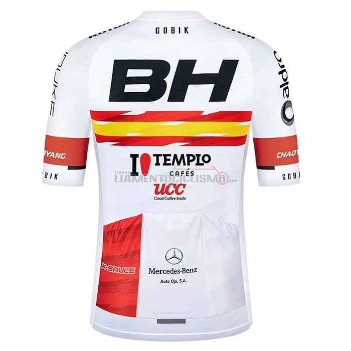 Abbigliamento Ciclismo BH Templo Manica Corta 2021 Bianco