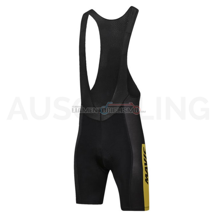 2018 Abbigliamento Ciclismo Mavic Manica Corta Blu e Marrone