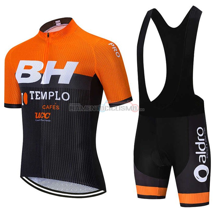 Abbigliamento Ciclismo BH Templo Manica Corta 2020 Arancione Bianco Nero