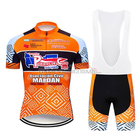 Abbigliamento Ciclismo Mardan Manica Corta 2019 Arancione