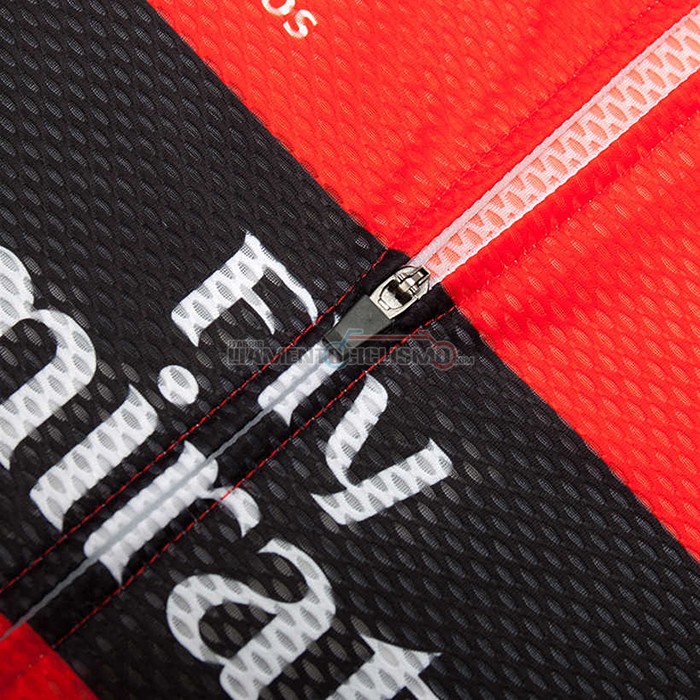 Abbigliamento Ciclismo S.L. Benfica Manica Corta 2020 Rosso Nero