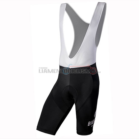 Abbigliamento Ciclismo Bianchi Milano Conca Manica Corta 2019 Nero Rosso
