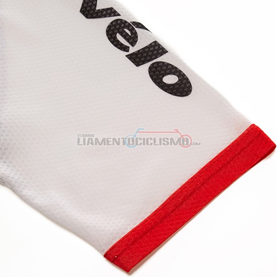 Abbigliamento Ciclis Cervelo Manica Corta 2018 Bianco e Nero