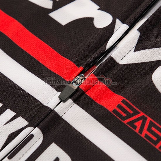 Abbigliamento Ciclis Cervelo Manica Corta 2018 Bianco e Nero