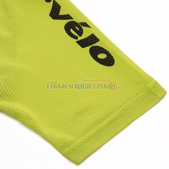 Abbigliamento Ciclis Cervelo Manica Corta 2018 Verde e Nero