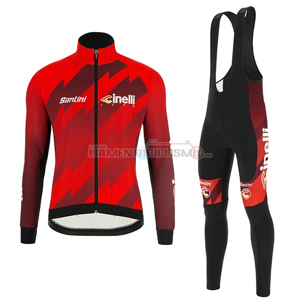 Abbigliamento Ciclismo Cinelli ML 2018 Spento Rosso