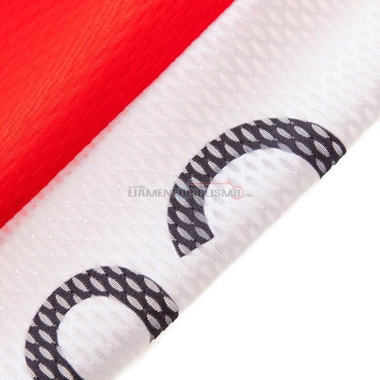 Abbigliamento Ciclismo Cofidis Manica Corta 2018 Rosso e Bianco