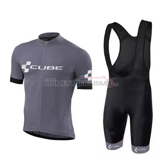 Abbigliamento Ciclis Cube Manica Corta 2018 Grigio