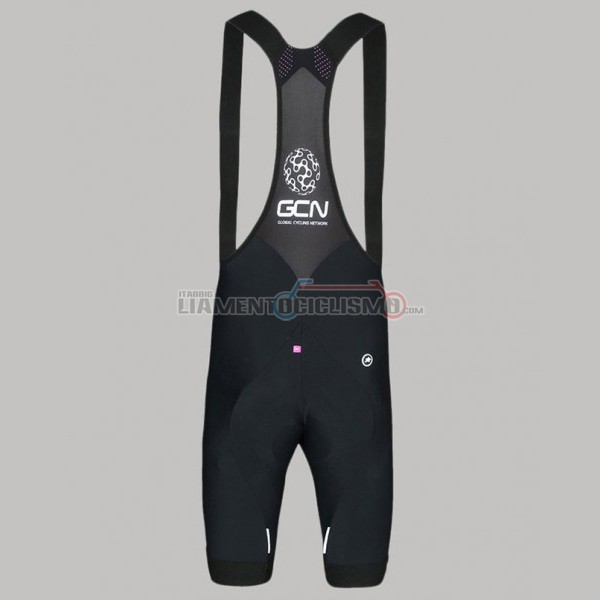 2017 Abbigliamento Ciclismo GCN Manica Corta Nero e Rosso