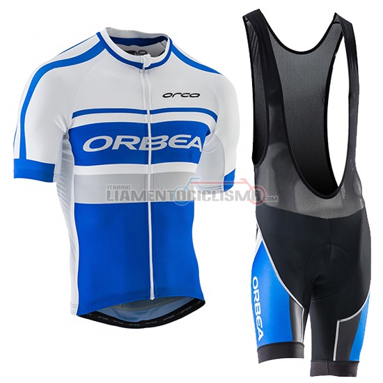 Abbigliamento Ciclismo Orbea 2017 bianco e blu