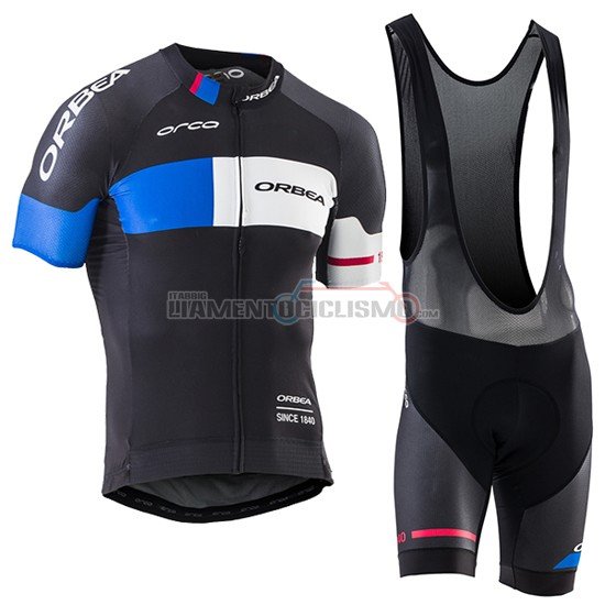 Abbigliamento Ciclismo Orbea 2017 nero e blu