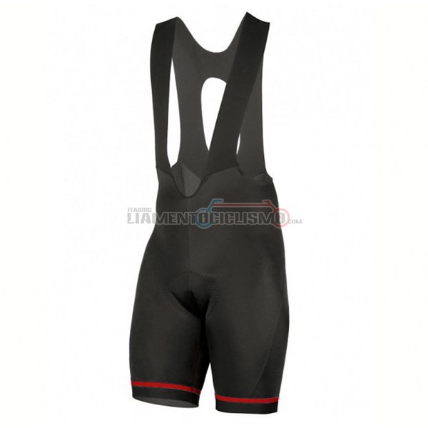 2017 Abbigliamento Ciclismo Etxeondo NEO Manica Corta Nero e Rosso