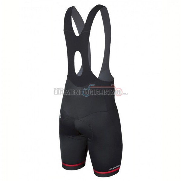 2017 Abbigliamento Ciclismo Etxeondo NEO Manica Corta Nero e Rosso