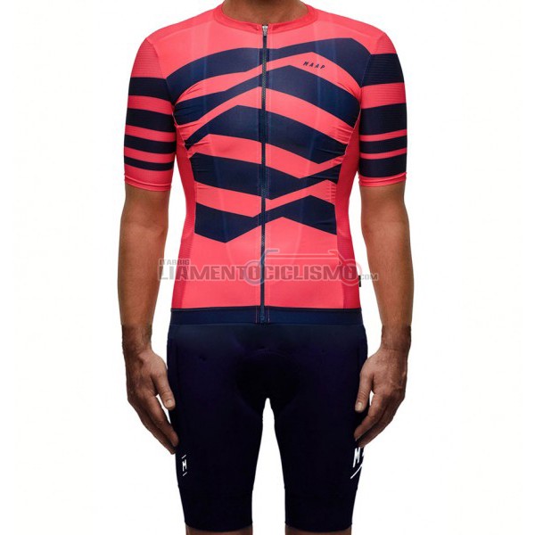 2017 Abbigliamento Ciclismo Maap M-Flag Pro Manica Corta Rosso