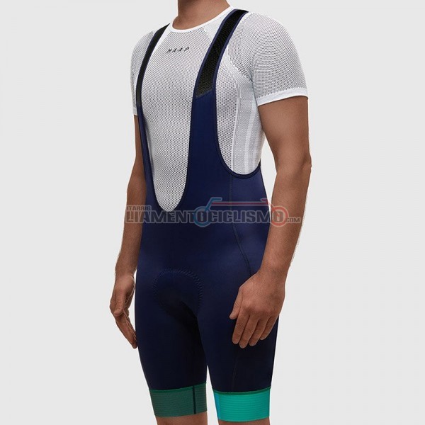 2017 Abbigliamento Ciclismo Maap Manica Corta Blu e Celeste