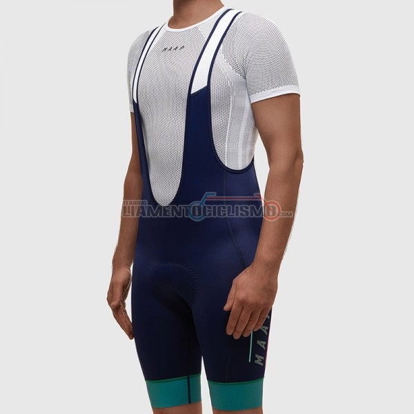 2017 Abbigliamento Ciclismo Maap Manica Corta Grigio e Celeste