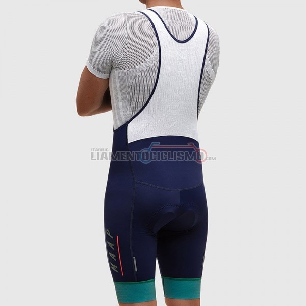 2017 Abbigliamento Ciclismo Maap Manica Corta Grigio e Celeste