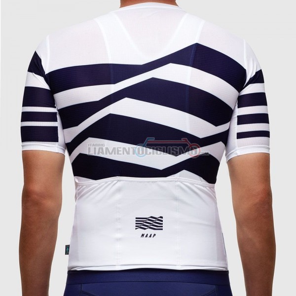 2017 Abbigliamento Ciclismo Maap Manica Corta M-Flag Pro Manica Corta Bianco