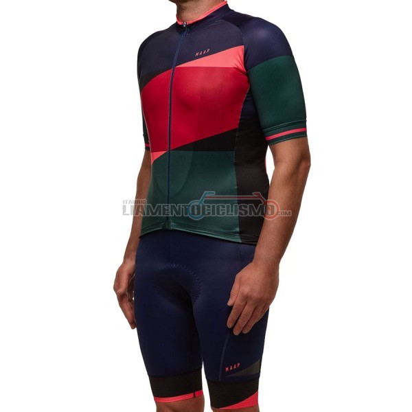 2017 Abbigliamento Ciclismo Maap Manica Corta Rosso