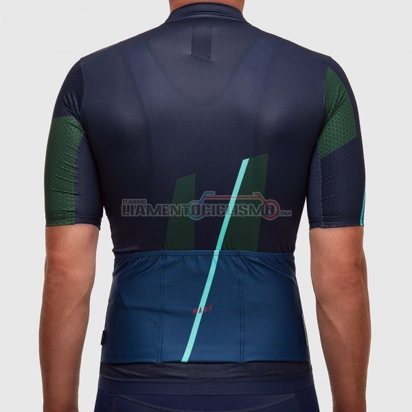 2017 Abbigliamento Ciclismo Maap Manica Corta Scuro blu
