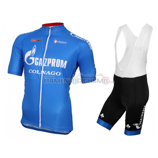 Abbigliamento Ciclismo Rusvelo 2016 blu e bianco