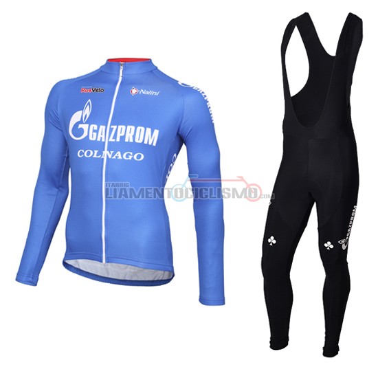 Abbigliamento Ciclismo Rusvelo ML 2016 blu e bianco