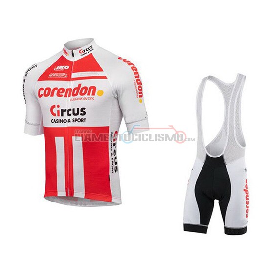 Abbigliamento Ciclismo Sptgrvo Manica Corta 2019 Rosso Bianco