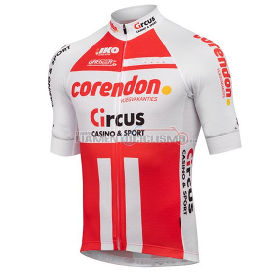 Abbigliamento Ciclismo Sptgrvo Manica Corta 2019 Rosso Bianco