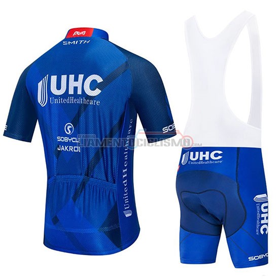 Abbigliamento Ciclismo UHC Manica Corta 2020 Spento Blu