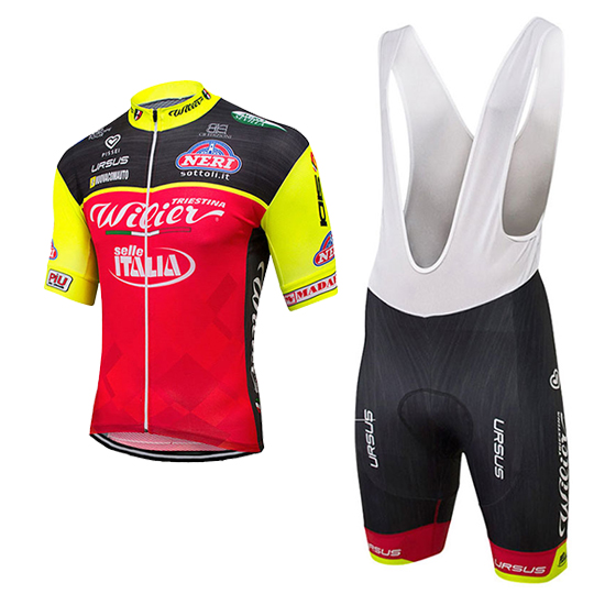 Abbigliamento Ciclismo Wilier ML 2017 rosso