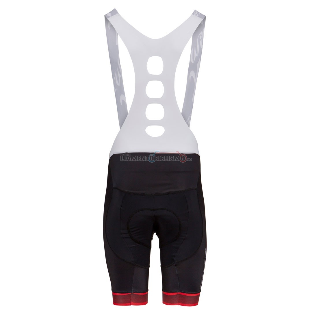 Abbigliamento Ciclismo Wieiev Spark Manica Corta 2018 Rosso Blu