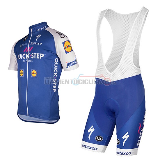 Abbigliamento Ciclismo Quick Step Floors 2017 blu