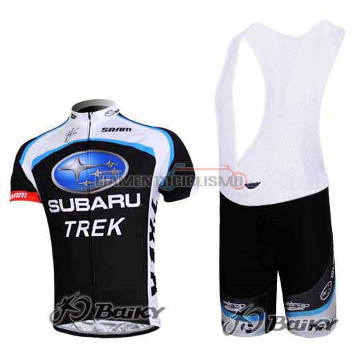 Abbigliamento Ciclismo Subaru 2012 nero e blu