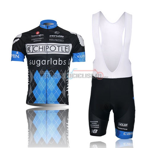 Abbigliamento Ciclismo Sugarlabs 2016 nero e blu