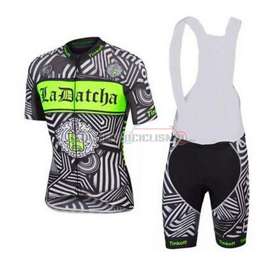 Abbigliamento Ciclismo Tinkoff 2016 verde e bianco