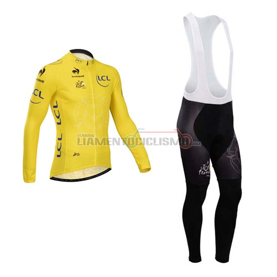 Abbigliamento Ciclismo Tour de France ML 2014 giallo