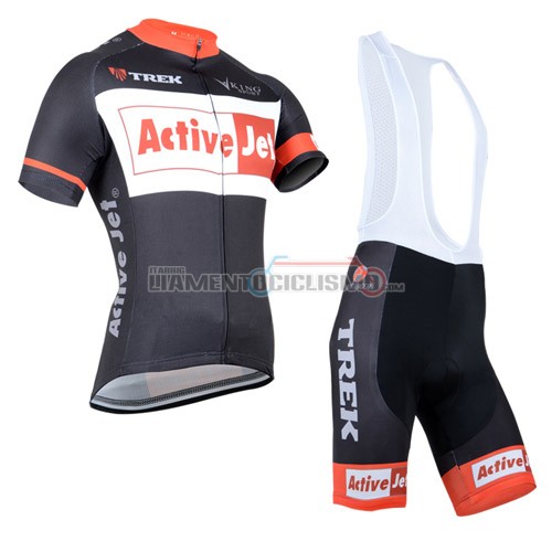 Abbigliamento Ciclismo Trek 2013 nero e arancione