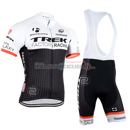Abbigliamento Ciclismo Trek 2015 nero e bianco