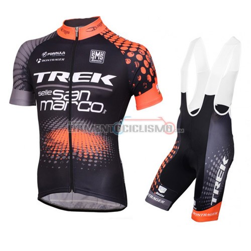 Abbigliamento Ciclismo Trek 2016 arancione e nero