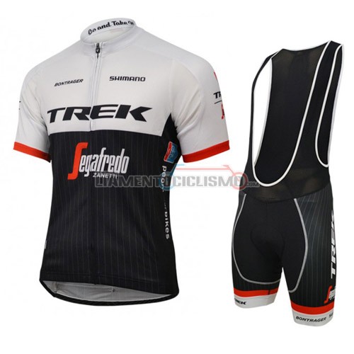 Abbigliamento Ciclismo Trek 2016 bianco e nero